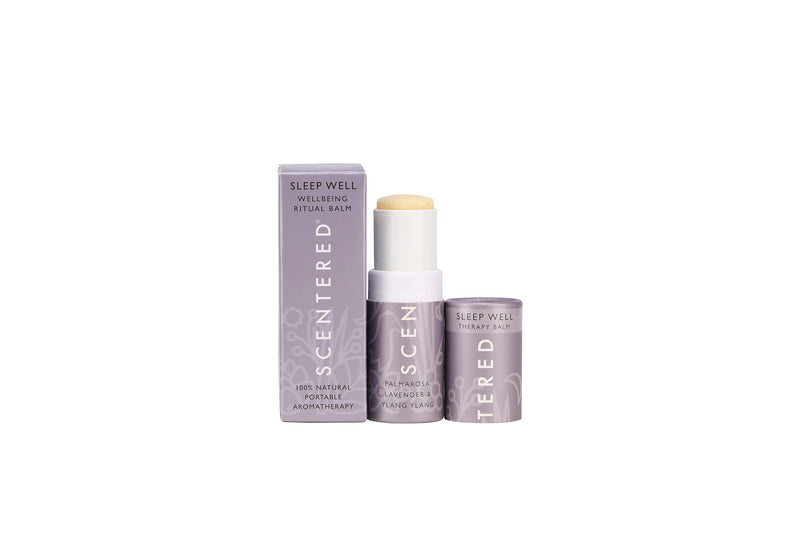 Scentered Sleep Well Aromatherapy Essential Oils Balm Stick - Sleep Aid for Restful Sleep - All-Natural Blend of Lavender, Chamomile, Ylang Ylang Essential Oil - Relaxation Gifts for Women - NewNest Australia
