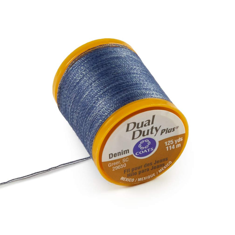 COATS & CLARK S976-4665 Dual Duty Plus Denim Thread, 125-Yard, Denim Blue - NewNest Australia