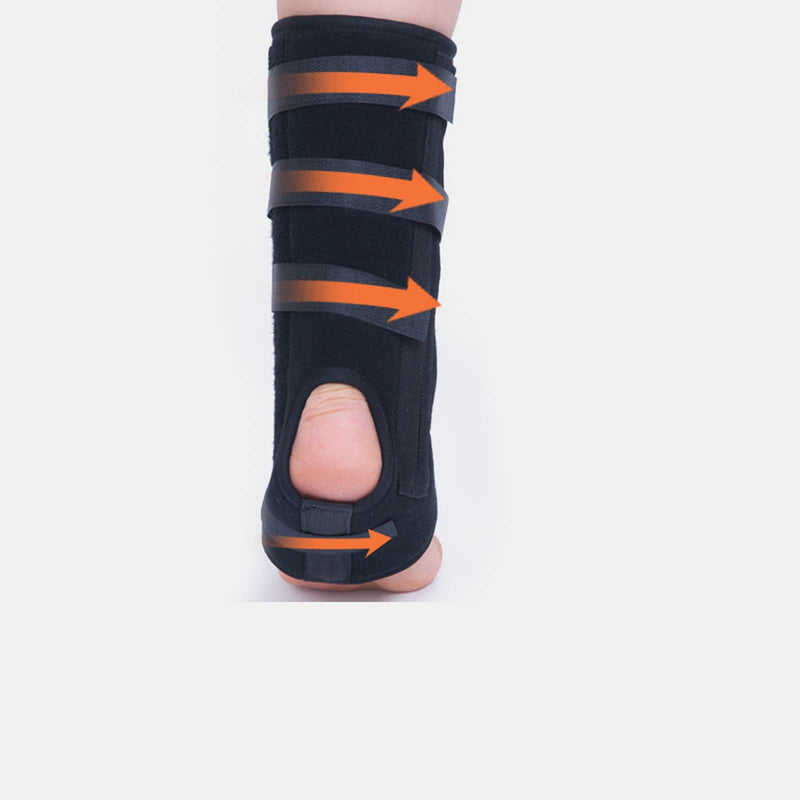 Ankle Brace for Men Women Adjustable Ankle Support Tendonitis Compression Wrap Plantar Fasciitis Foot Strap Postoperative Plate Support for Tendon Fractures Leg Sprains Achilles Post Surgery Recovery L - NewNest Australia