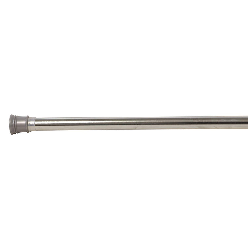 Design House 561019 Adjustable Shower Rod, Steel Construction, Polished Chrome, 36"-63" 36"-63" - NewNest Australia