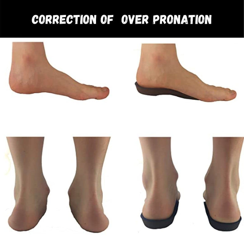 gr8ful® Orthotic Insoles for Plantar Fasciitis + Achilles Tendonitis | Men, Women, Running & Sports | Arch Support for Over Pronation & Flat Foot - Reduce Heel, Knee & Back Pain, 1 pair full length XS - NewNest Australia