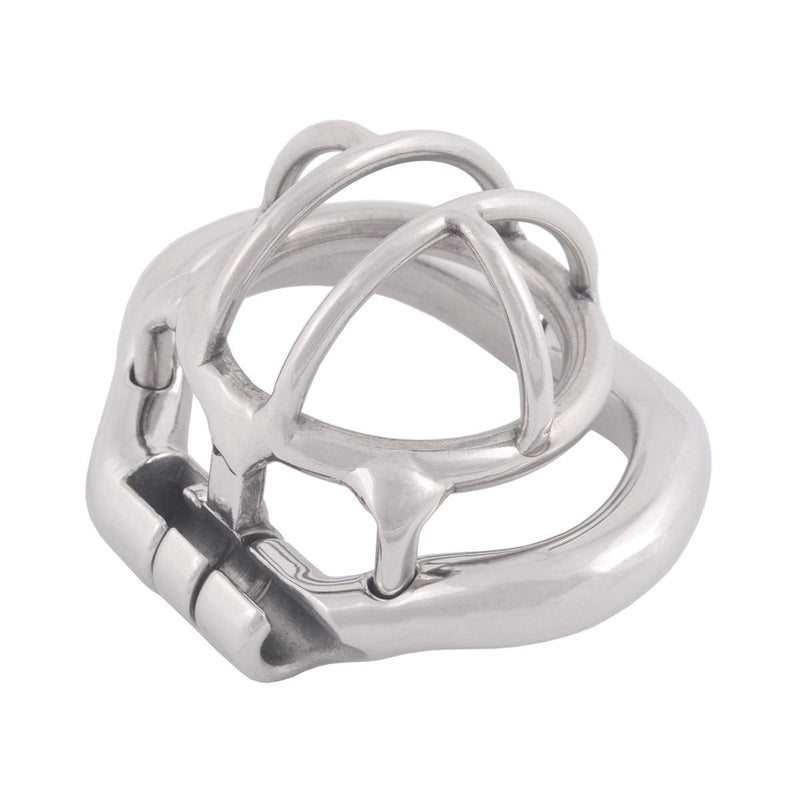 TERNENCE Small Male Chastity Device Stainless Steel Ergonomic Design Male Cock Cage K045 (45mm/ M Size) 45mm/ M Size - NewNest Australia