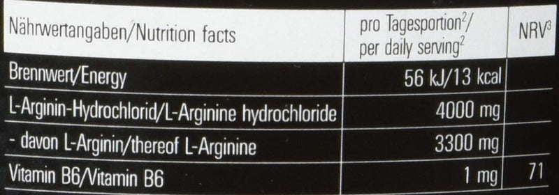 Mysupps- 100% L-Arginine Hcl, High-Dose 4000Mg Arginine Hcl, Plant-Based And Micronized Arginine, Vegan Pre-Workout Booster, For Athletes And Athletes, Made In Germany- 250G Powder - NewNest Australia