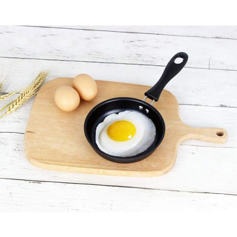 Frying Pan Small One Egg Pancake Round Mini Non Stick Fry Pan 4.7-inch mini cast iron skillet - NewNest Australia