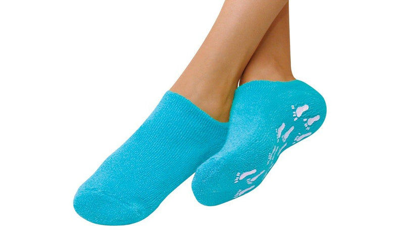 Pro11 Wellbeing moisturising Socks for Dry Cracked feet (Blue) Blue - NewNest Australia