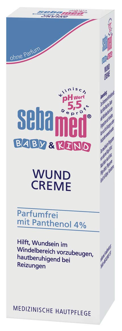 Sebamed Baby Wound Cream, value pack 2 x 75 ml, helps prevent soreness in the diaper area, soothes the skin in case of irritation, perfume-free - NewNest Australia