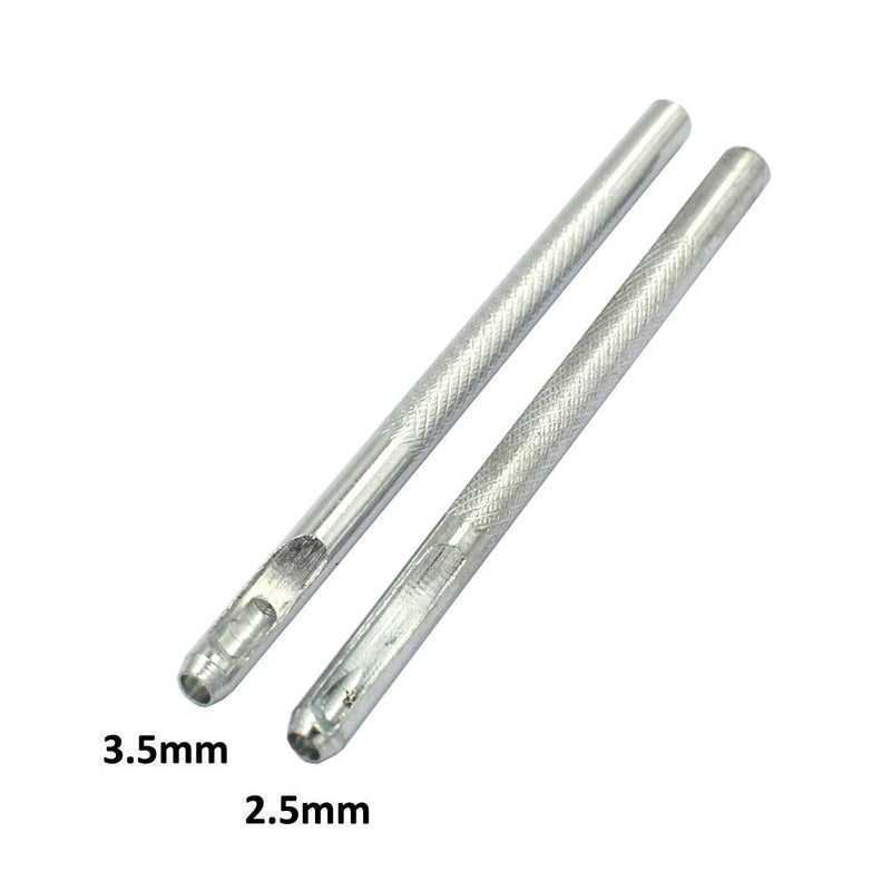 DGOL 7 pcs Metal Domed Rivet Fixing Setting Tool Spike Rivets Setter 7pcs Rivet Setter - NewNest Australia