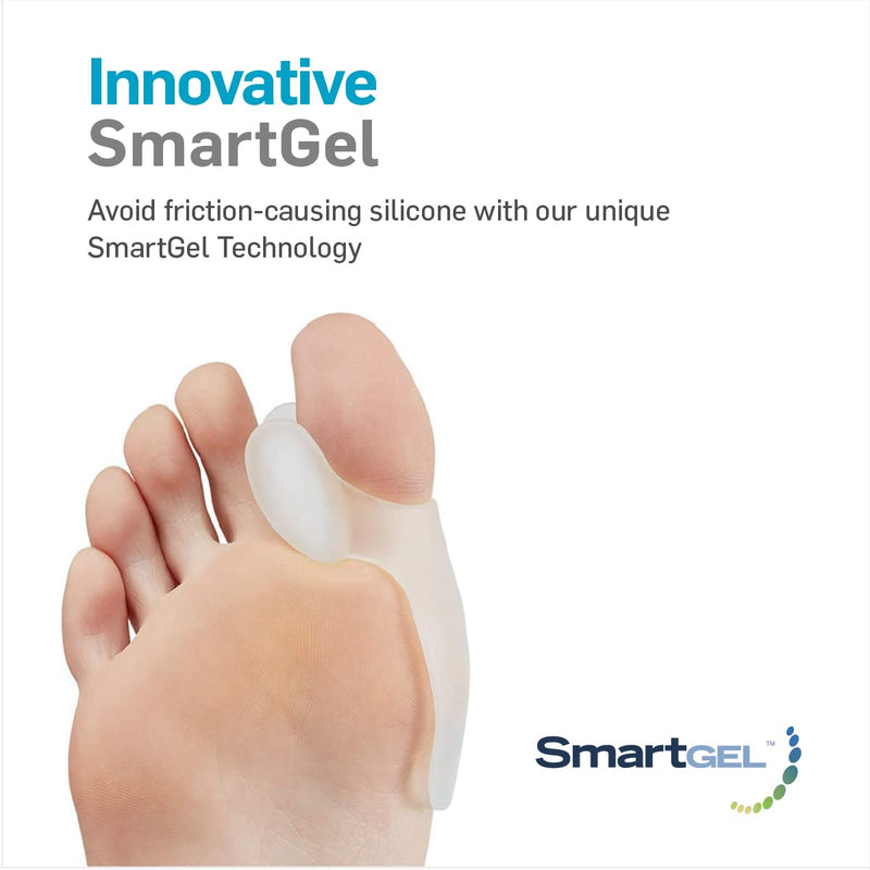NatraCure Gel Bunion Guard, Corrector, & Toe Spreader - 1315-M CAT 2PK - (One Pair) - (For Pain Relief from Crooked Toes, Pressure, and Hallux Bunions) 1 Pair (Pack of 2) - NewNest Australia