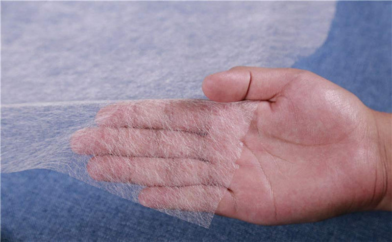 Lightweight Interfacing for Sewing Fusible Web Non Woven Sew-in Stabilizers,Length 2M 200cm/2.18 Yards - NewNest Australia