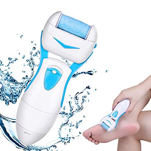 True Face Foot Files Pedicure Roller File Feet Care Hard Dry Skin Remover Electric Callus Battery Operated White - NewNest Australia