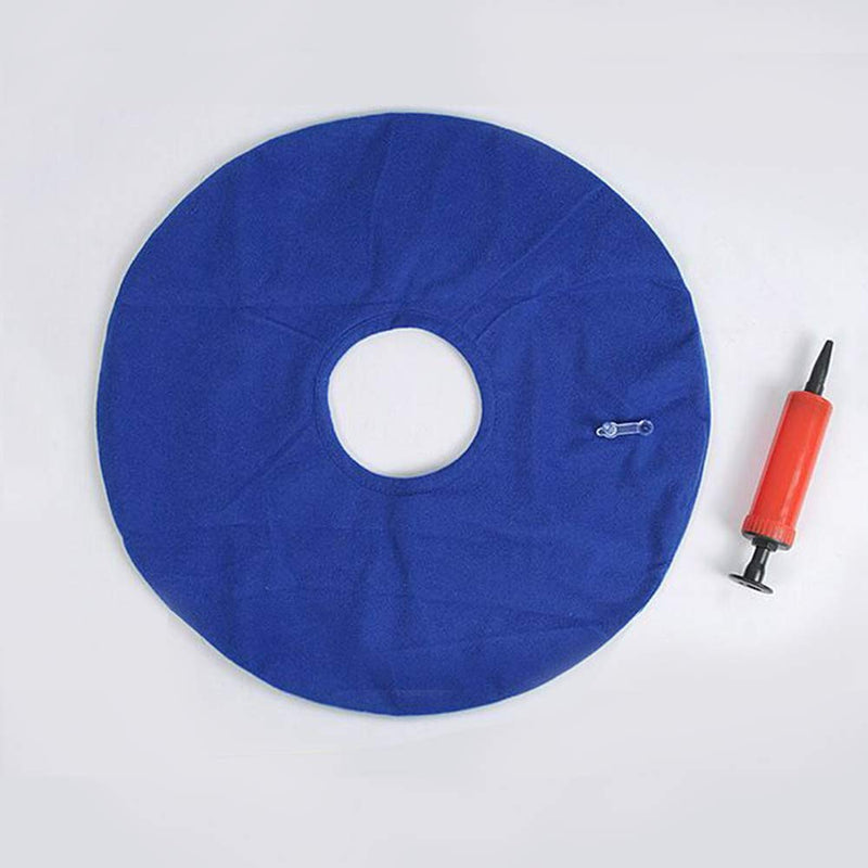 Seat Cushions Inflatable Seat Cushion Pillow Ring Cushion Doughnut Reduce Pressure on The User's Sciatic Nerve for Everyone (38x38) Polyester Blue - NewNest Australia