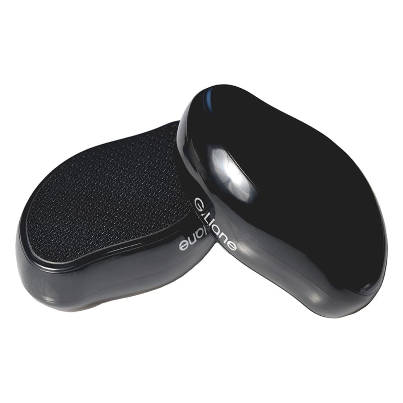 Nano Glass Callus Remover G.Liane Crystal Glass Foot File Rasp With Protective Lid Dry And Wet Perfect Painless Foot Care Callus Slicer For Hard Dead Skin Calluses Cracked Foot (Black) - NewNest Australia