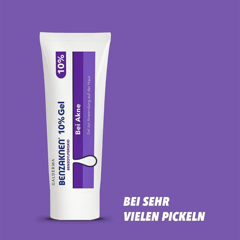 Benzaknen 10% gel, 60 g - NewNest Australia