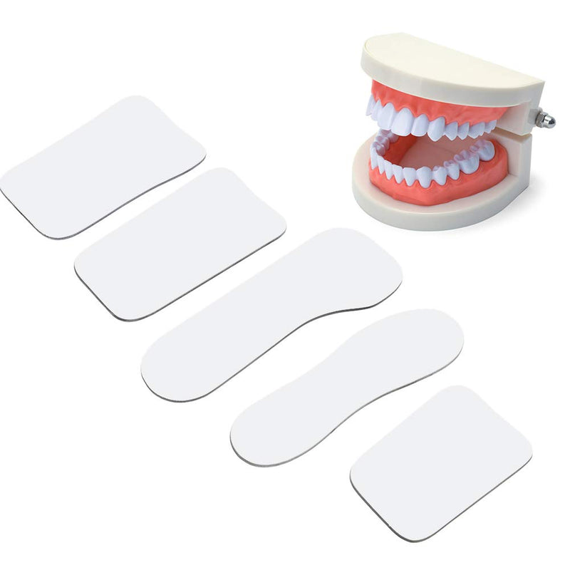 Dental Photography Mirror - Dental Orthodontic Intraoral Photographic Mirror, 2-sided Reflector Mirror, Mouth Speculum Inspection Mirror Stomatoscope, for Clinic Dentist, 5pcs - NewNest Australia