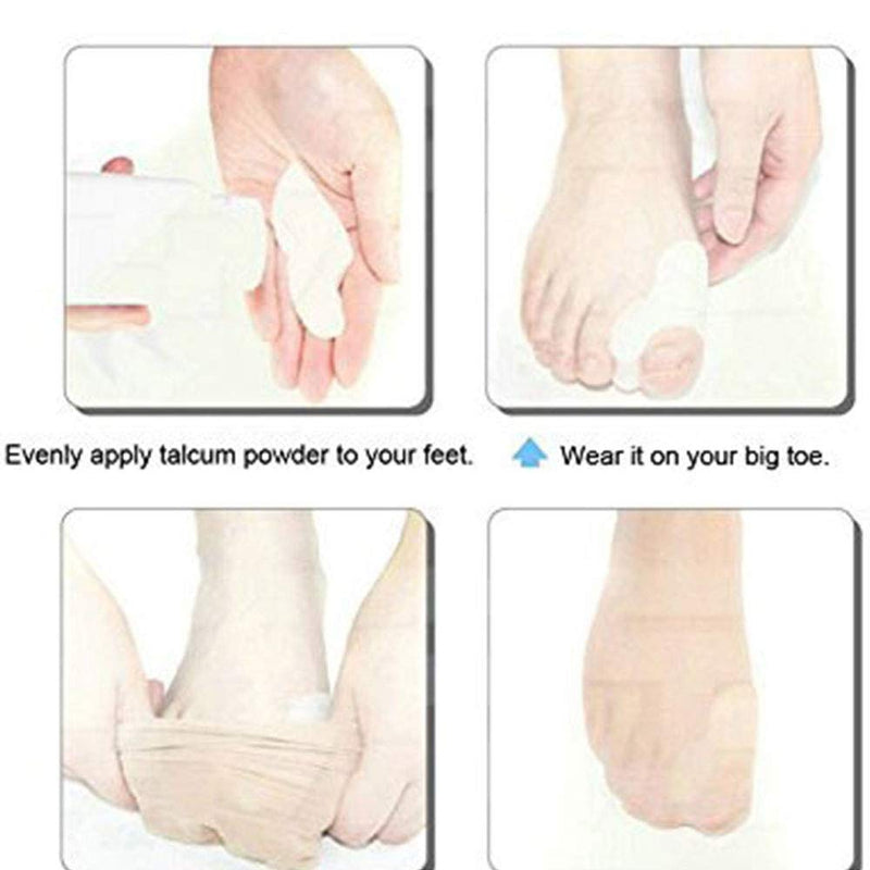 Pedimend Bunion Pain Relief Toe Separator (8PCS) Bunion Corrector Protective Pads - Big Toe Straightener - Prevent Hallux Valgus & Hammer Toe - UNISEX - Foot Care (4) 4 - NewNest Australia