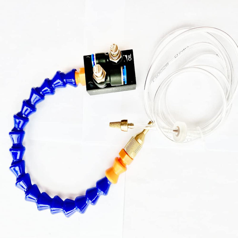 Upgrade Version Mist Coolant Lubrication Spray System for Metal Cutting Engraving Cooling Sprayer Machine for Air Pipe CNC Lathe Milling Drill - NewNest Australia