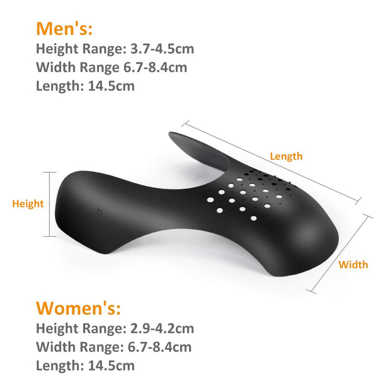 4 Pairs Shoe Crease Protectors for Air Force Shoes, Anti-Wrinkle Shoe Crease Guard for Sneaker and Casual Shoes, Anti Crease Shoe Protectors for Men's 7-12/ Women's 5-8 - NewNest Australia