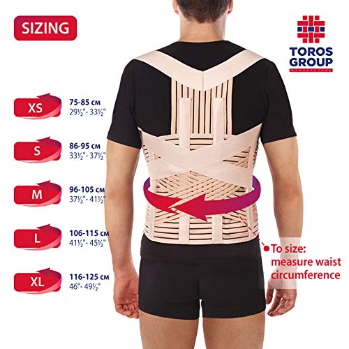 Lux Posture Corrector Straightener Shoulder Back Posture Corrector Posture Trainer With Adjustable Size Adjustable Made Of The Highest Quality Neoprene Beige X-Large - NewNest Australia