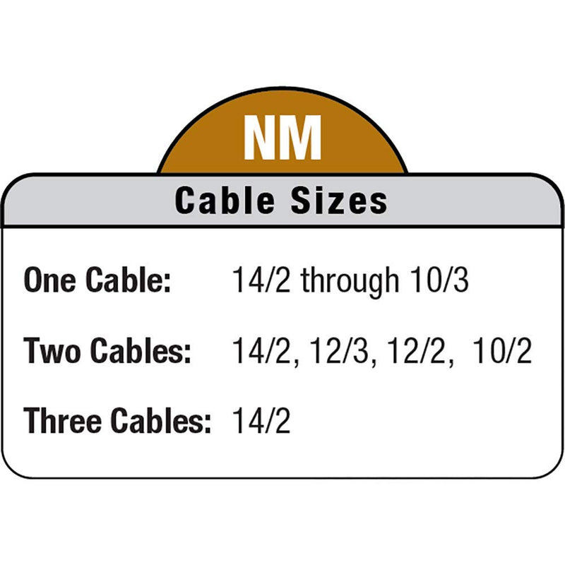Sigma Electric ProConnex 18051 NM/SE Clamp Type Connector 3/8-Inch, 4-Pack - NewNest Australia