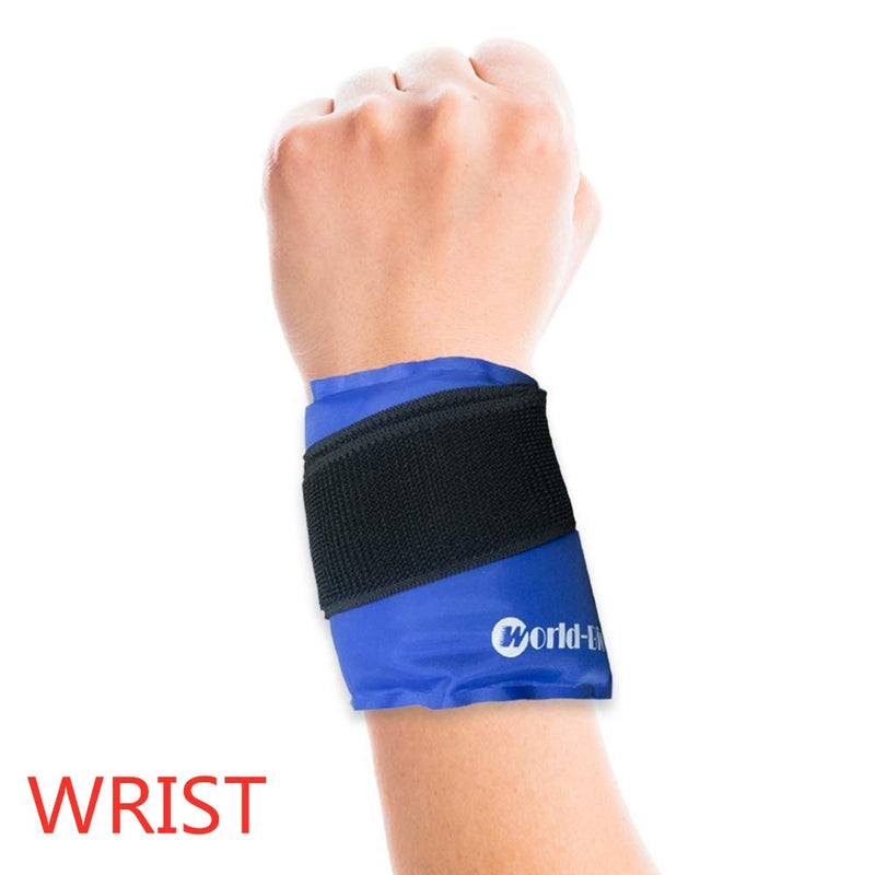 Reusable Ice Packs Gel Hot Cold Pack for Ankle, Foot, Wrist, Elbow, Head - Great for Plantar Fasciitis, Achilles Tendonitis, Headaches, Swelling, Sprains, Carpal Tunnel and More 9.4'' x 4.5'' 1 PCS - NewNest Australia