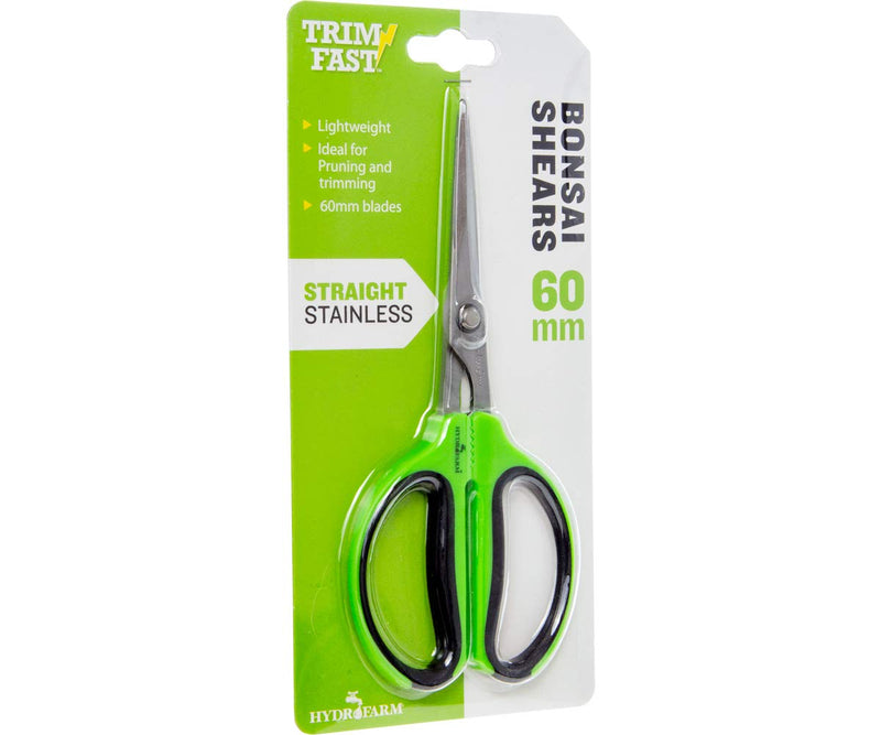 Hydrofarm HGBS600 Bonsai Shears, 60 mm, Green Stainless Steel Bonsai Shears - NewNest Australia