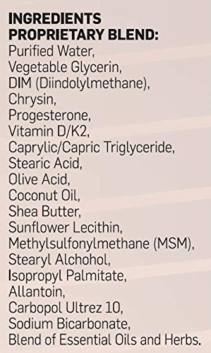 Estrogen Blocker - All Natural DIM Cream - Metabolize Excess Estrogen - Diindolylmethane Hormone Balance Support Topical DIM Supplement for Men Or Women - 3oz - NewNest Australia