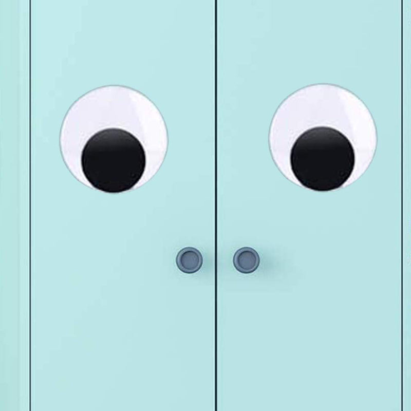 Giant Wiggle Googly Eyes with Self Adhesive Large Black Plastic Eyes for Crafts 2 Inch 3 Inch 4 Inch Set of 8 3 large sizes-8pcs - NewNest Australia
