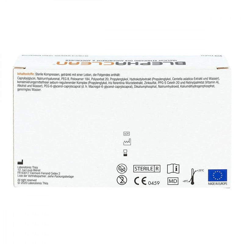 Thea Pharma GmbH BLEPHACLEAN sterile compresses for eyelid cleaning, compresses, 20 pieces - NewNest Australia
