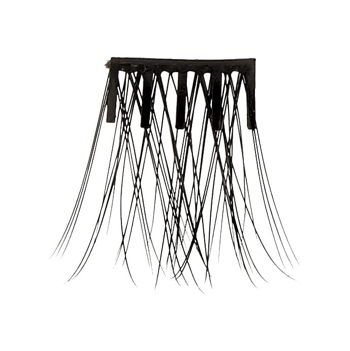 KISS imPRESS Press-On Falsies Eyelash Clusters Kit, Natural, Black, Fuss Free, Invisible Band, Natural, 24 Hours, No Damage, No Sticky Residue, Gorgeous, Flawless, Quick & Easy | 20 Clusters - NewNest Australia