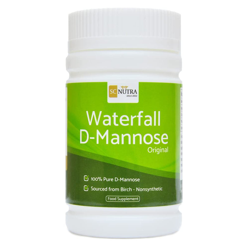 Waterfall D-Mannose Powder - 100% Pure D-Mannose Powder Naturally Sourced from Birch - Not a Blend - Free from Bulking Agent, Fillers & Cranberry - SC Nutra (Sweet Cures) - NewNest Australia