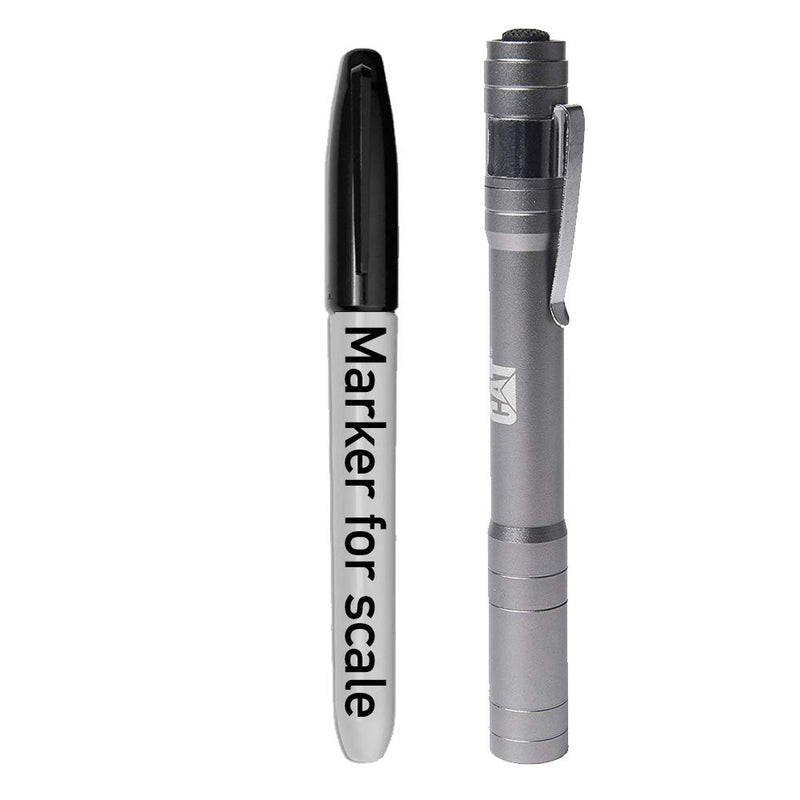 CAT CT2210 Bright Rugged Tactical Pocket Pen Light, Gun Metal, Great for mechanics, nurses, doctors, HVAC, Plumbers, Electricians and outdoors. 1-Pack - NewNest Australia