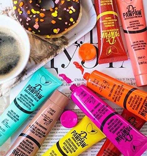 Dr. PAWPAW Shea Butter Balm - Multi-Purpose Balm, PawPaw Lip Balm, Shea Balm, Lip Balm, Skin Primer, Smooth Skin, Cracked Lips, Paw Paw, Vegan Beauty, Ethical Beauty, 10ml 10 ml (Pack of 1) Clear - NewNest Australia