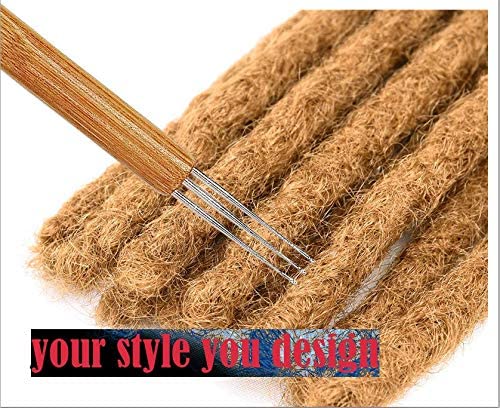 Dreadlocks Crochet Hooks Tool Set ,Crochet Needles for Hair Dreadlock Locks 0.75 mm Crochet Needle Steel with Bamboo Handle Good for Braid Craft (0.75 mm 1 Hook , 2 Hooks , 3 Hooks) - NewNest Australia