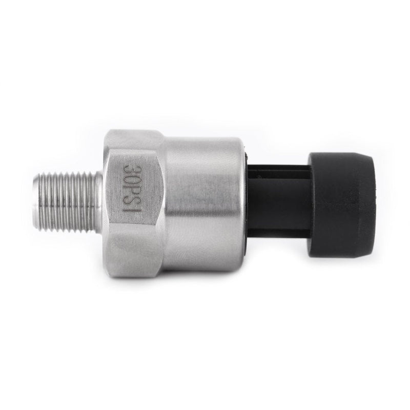 Pressure Transducer Sender Sensor Stainless Steel for Oil Fuel Air Water 1/8"-27 NPT. (30PSI) 30 PSI - NewNest Australia