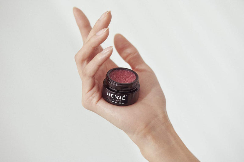 Henné Organics Lip Exfoliator - Natural and Organic Sugar Scrub - Nordic Berries - NewNest Australia