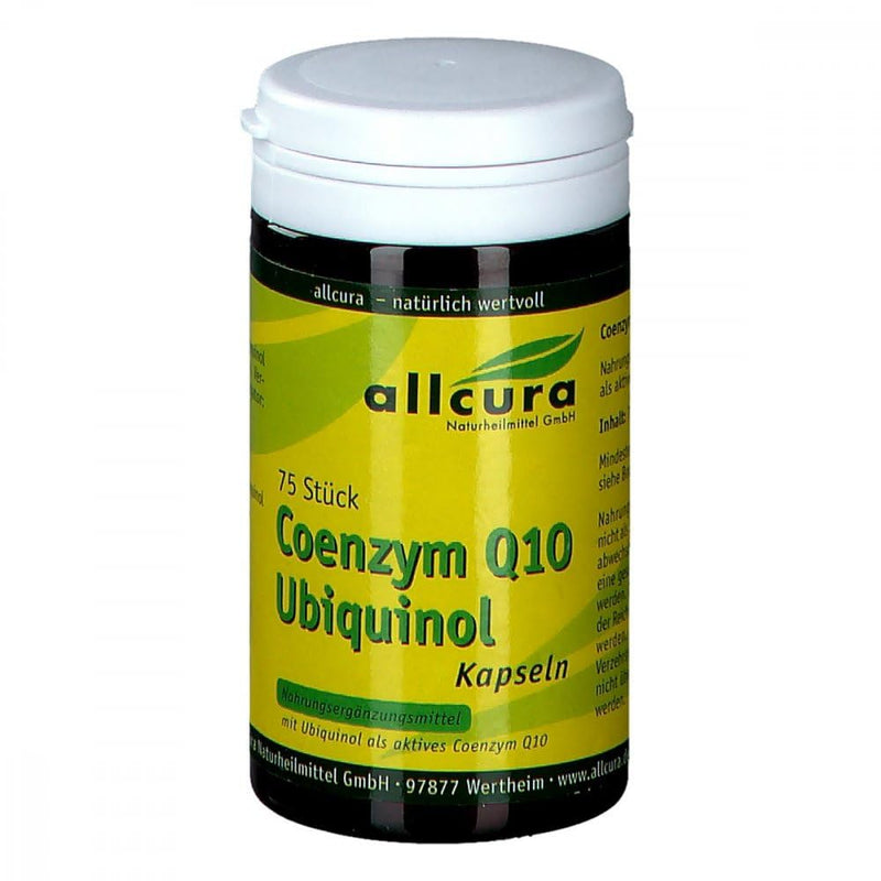 Coenzyme Q10 Ubiquinol 100 mg capsules 75 pieces - NewNest Australia