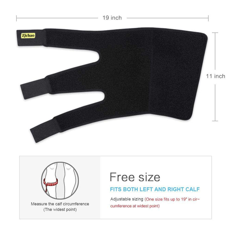 ZJchao Compression calf bandage calf compression, calf bandage muscle fiber tear adjustable calf support neoprene compression to relieve tight calves muscle pain torn calf swelling - NewNest Australia