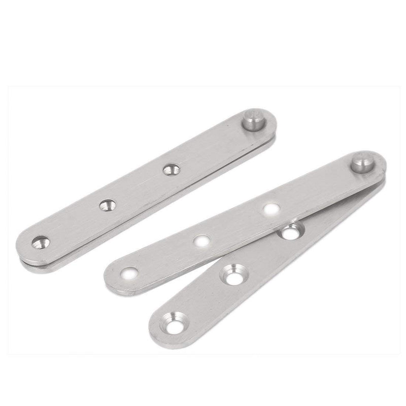 Gizhome 4 Pack 360 Degree Rotatable Door Pivot Hinges, Stainless Steel Drawer Window Door Fittings - 100 mm/3.94 in 4pack - NewNest Australia