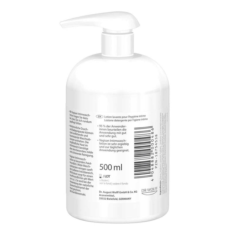 VAGISAN intimate wash lotion 500 ml - NewNest Australia
