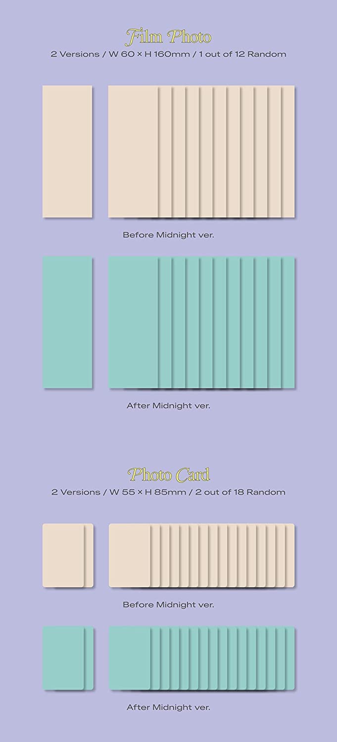 fromis_9 - Midnight Guest [After Midnight ver.] (4th Mini Album) Album+Pre Order Limited Benefits+CultureKorean Gift(Decorative Stickers,Photocards) - NewNest Australia