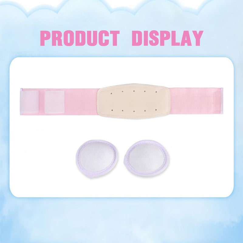 INGJIA Umbilical Hernia Belt Baby Belly Band Infant Belly Bandage for Hernia Support Truss Children Navel Belly Button Band Newborn Baby Supplies Adjustable Wrap Rose - NewNest Australia