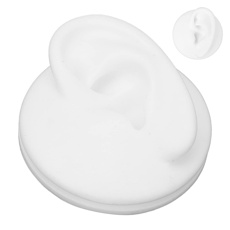 Soft Silicone Ear Model, Human Ear Model, Simulation Multifunctional Left Right Human Ear Model Display Tool For Piercing Practice, Acupuncture, Jewelery Display (Left) - NewNest Australia