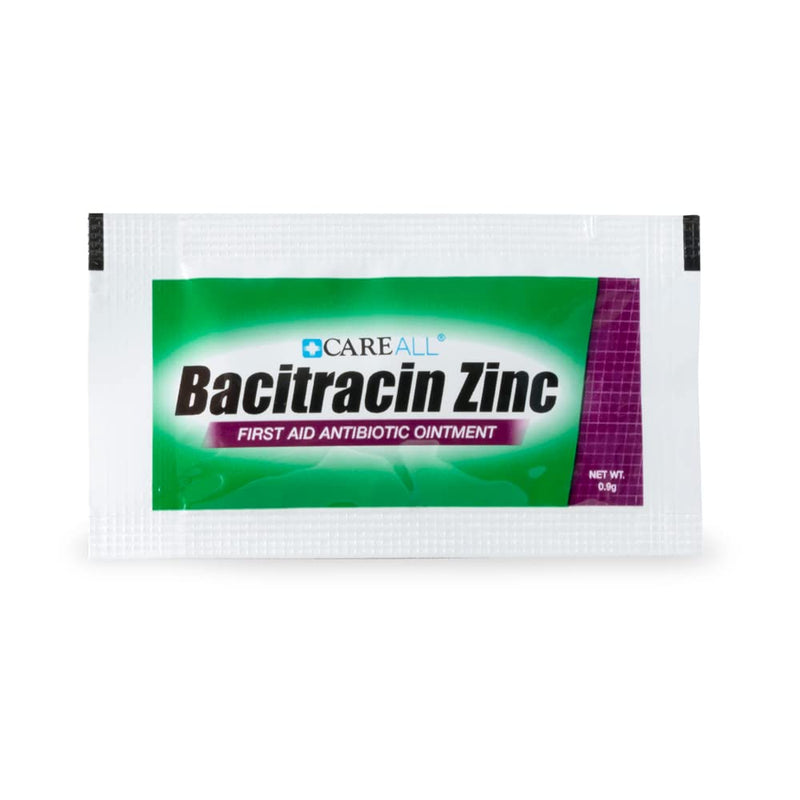 (144 Pack) CareALL Bacitracin Antibiotic Zinc Ointment 0.9gr Foil Packet. First Aid Ointment to Prevent and heal infections for Minor cuts, scrapes and Burns. - NewNest Australia