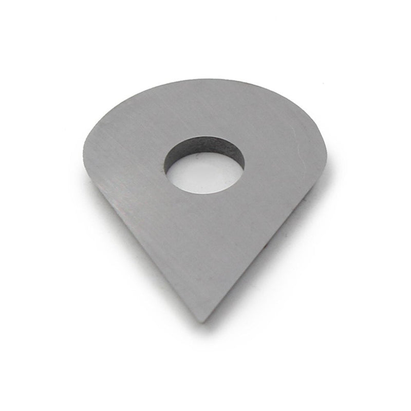 OSCARBIDE Carbide Paint Scraper Blades 3 pieces for Removing Paint Glue Varnish Rust Fits Most Popular Hand-hold Scrapers Replacement Blades Include Round Drop Triangle Shaped - NewNest Australia