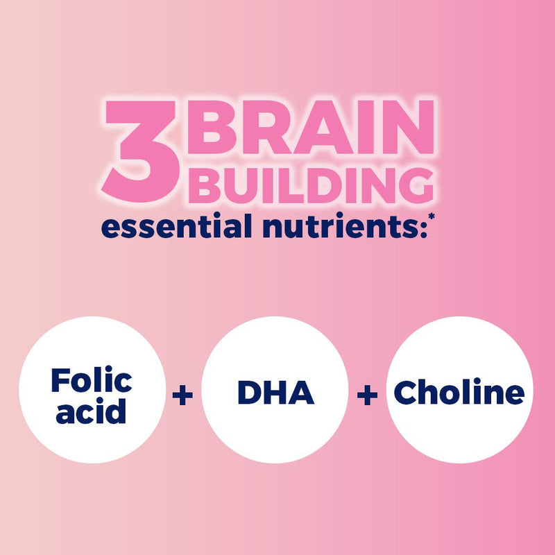 One A Day Women’s Prenatal Advanced Complete Multivitamin with Brain Support* with Choline, Folic Acid, Omega-3 DHA & Iron for Pre, During and Post Pregnancy, 60+60 Count (120 Count Total Set) NEW - NewNest Australia