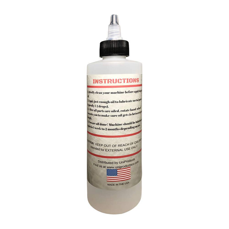 Stainless Sewing Machine Oil - 8 Oz - Custom Formulated, Compatible with Singer, Bernina, Kenmore, and Other Commerical Sewing/Embroidery Machines - NewNest Australia