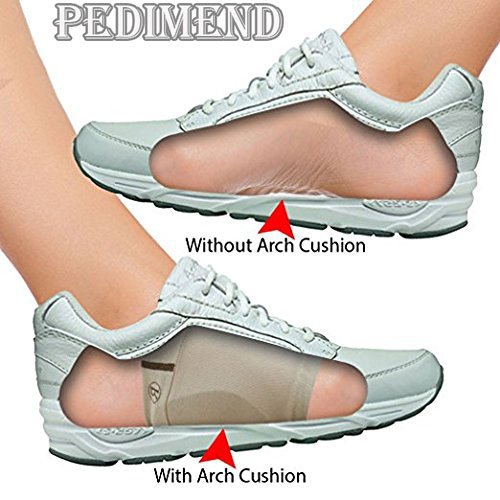 PEDIMEND™ Plantar Fasciitis Arch Support Sleeve Cushion - Fallen Arches Support - Relief from Plantar Fasciitis/Heel Spurs/Heel Neuromas/Cuboid Syndrome & Flat Achy Feet – Foot Care (Five Pairs) FIVE PAIRS - NewNest Australia