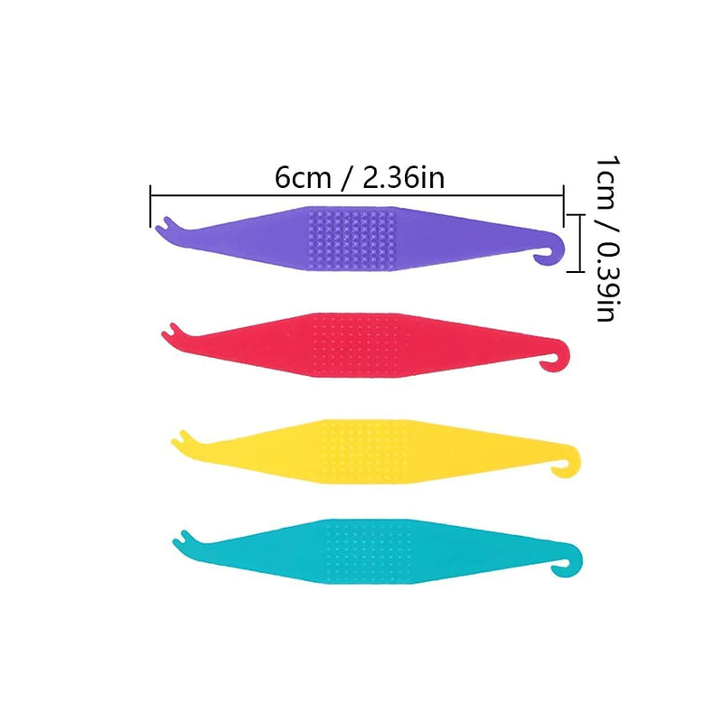 Clyhon 10pcs Orthodontic Elastic Disposable Plastic Braces for Dental Braces Material Placement Removal Tools Elastic Rope Hook Elastic Hook Orthodontic - NewNest Australia