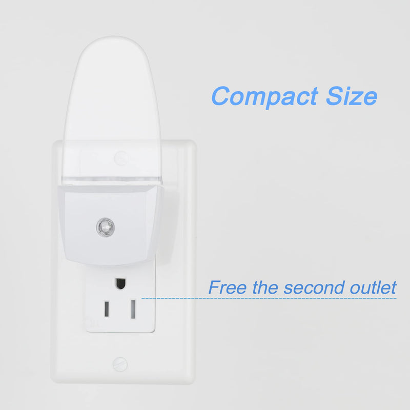 4 Pack Night Light Lamp with Dusk to Dawn Sensor, Plug in, Blue Led Night Light - NewNest Australia
