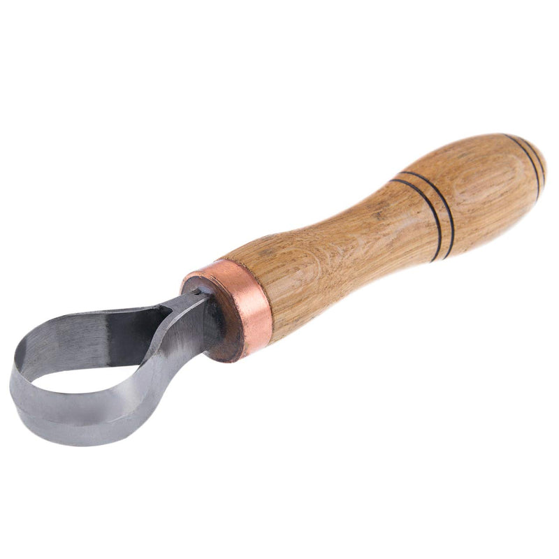 Wood Carving Scorp Hook Knife. Round Carving Tool for Spoons, Bowls and Cups - STAMESKY (1' INCH Diameter) 1' INCH DIAMETER - NewNest Australia